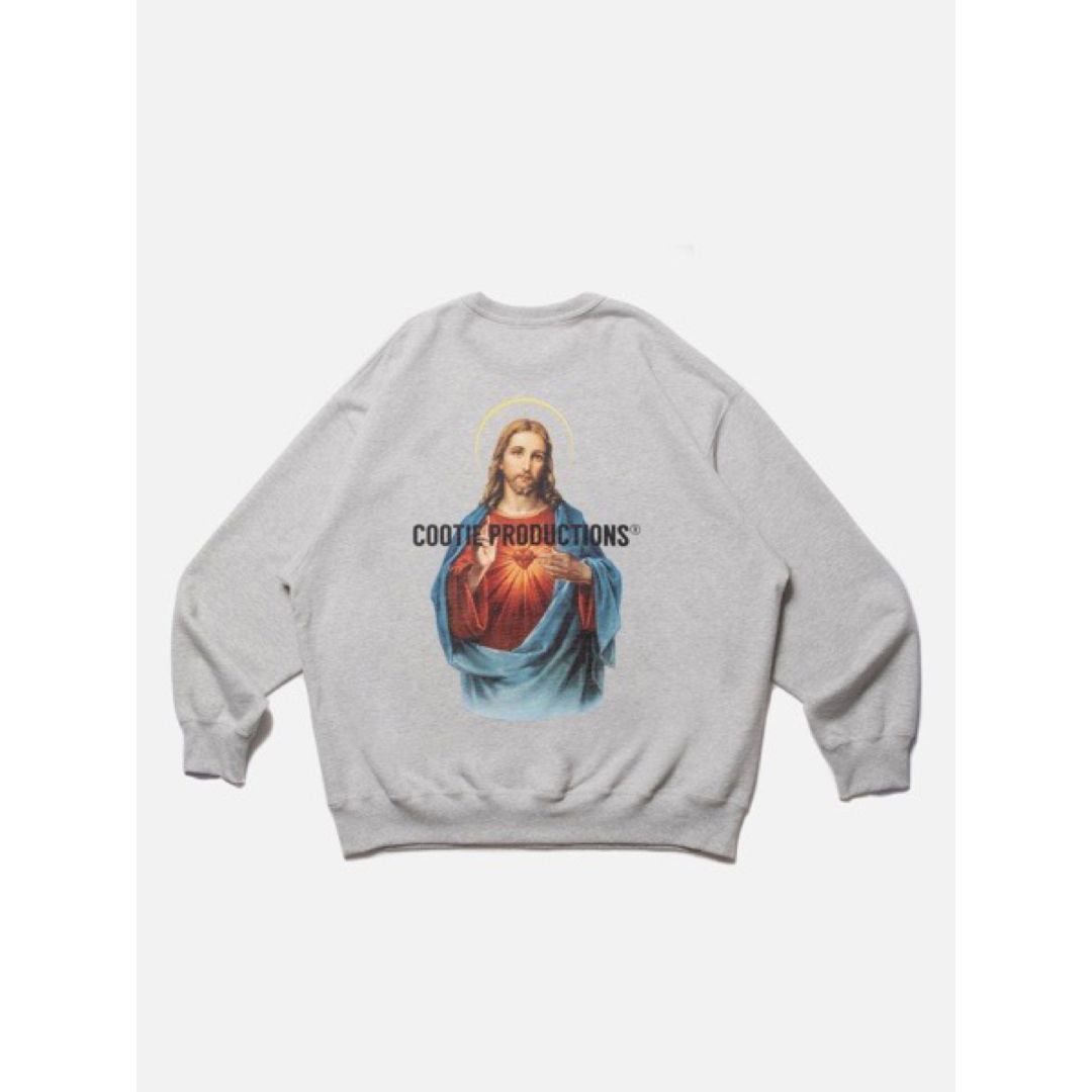 COOTIE(クーティー)のCOOTIE Print Crewneck Sweatshirt (JESUS) メンズのトップス(スウェット)の商品写真