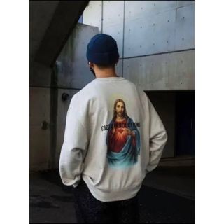 クーティー(COOTIE)のCOOTIE Print Crewneck Sweatshirt (JESUS)(スウェット)