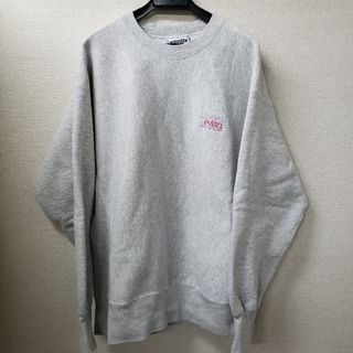 チャンピオン(Champion)のevian　エビアン　Leeタグ　スウェット　グレー　リバースイーブ　XL(スウェット)