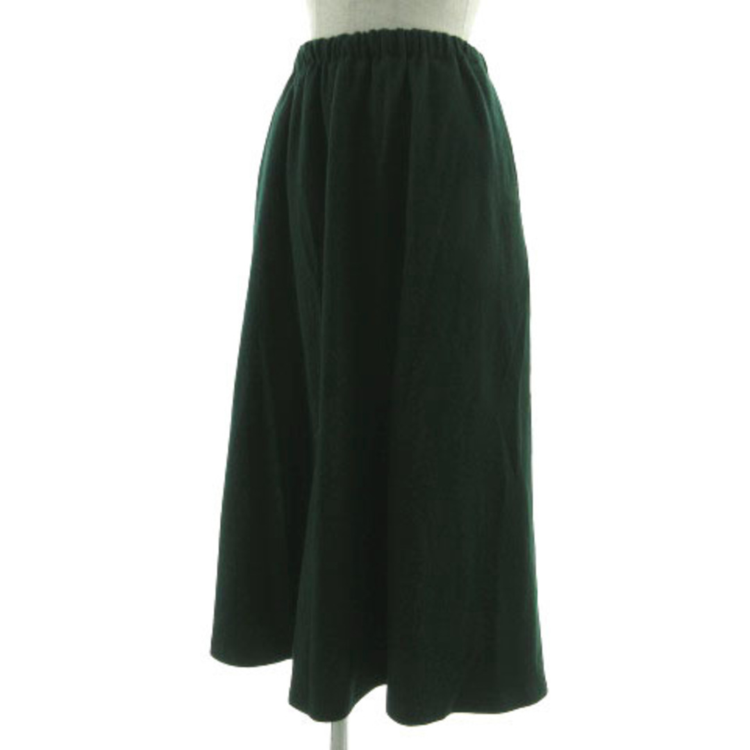 URBAN RESEARCH DOORS(アーバンリサーチドアーズ)のアーバンリサーチ ドアーズ スカート DR27-25E105 起毛 緑 M レディースのスカート(ロングスカート)の商品写真