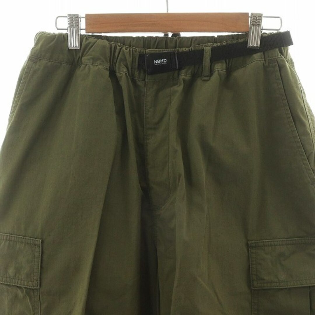 NEIGHBORHOOD(ネイバーフッド)のNEIGHBORHOOD 22SS WIDE CARGO/CN-PT S カーキ メンズのパンツ(スラックス)の商品写真