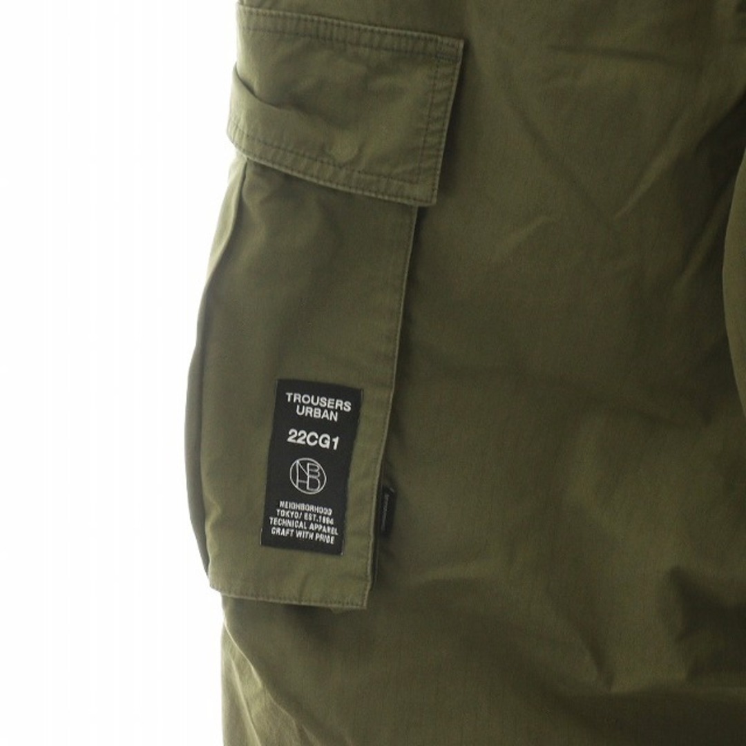 NEIGHBORHOOD(ネイバーフッド)のNEIGHBORHOOD 22SS WIDE CARGO/CN-PT S カーキ メンズのパンツ(スラックス)の商品写真