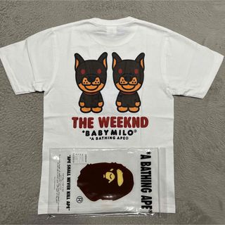 アベイシングエイプ(A BATHING APE)のAPE BAPE KAWS XO THE WEEKEND tシャツ　MILO s(Tシャツ/カットソー(半袖/袖なし))