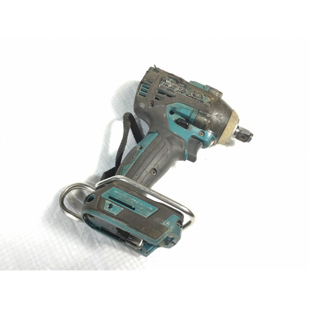 Makita(マキタ)の☆中古品☆ makita マキタ 18V 充電式インパクトレンチ TW300DRGX 青/ブルー バッテリー2個(18V 6.0Ah) 充電器＋ケース付き 87389 自動車/バイクのバイク(工具)の商品写真