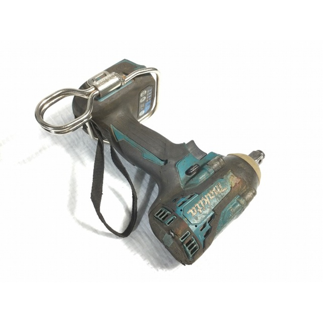 Makita(マキタ)の☆中古品☆ makita マキタ 18V 充電式インパクトレンチ TW300DRGX 青/ブルー バッテリー2個(18V 6.0Ah) 充電器＋ケース付き 87389 自動車/バイクのバイク(工具)の商品写真