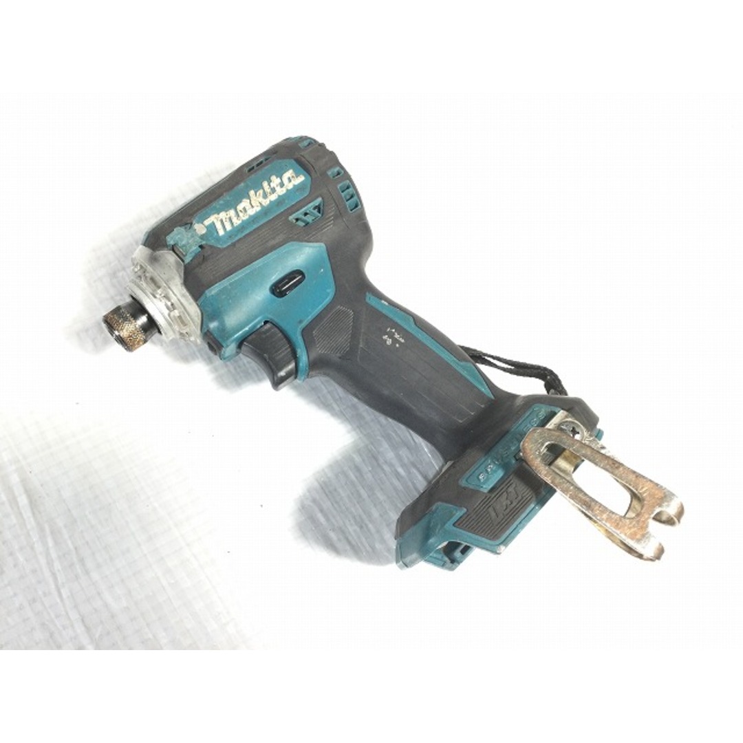 Makita(マキタ)の☆中古品☆ makita マキタ 18V 充電式インパクトドライバー TD171DRGX 青/ブルー バッテリー2個(6.0Ah) 充電器＋ケース 87541 自動車/バイクのバイク(工具)の商品写真