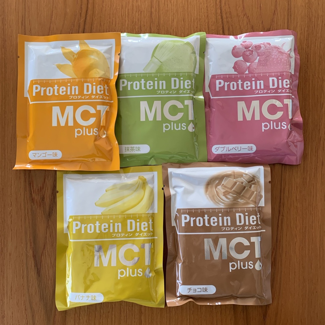 DHC(ディーエイチシー)のDHC プロテインダイエット MCTプラス50g×5袋　お試し 食品/飲料/酒の健康食品(プロテイン)の商品写真