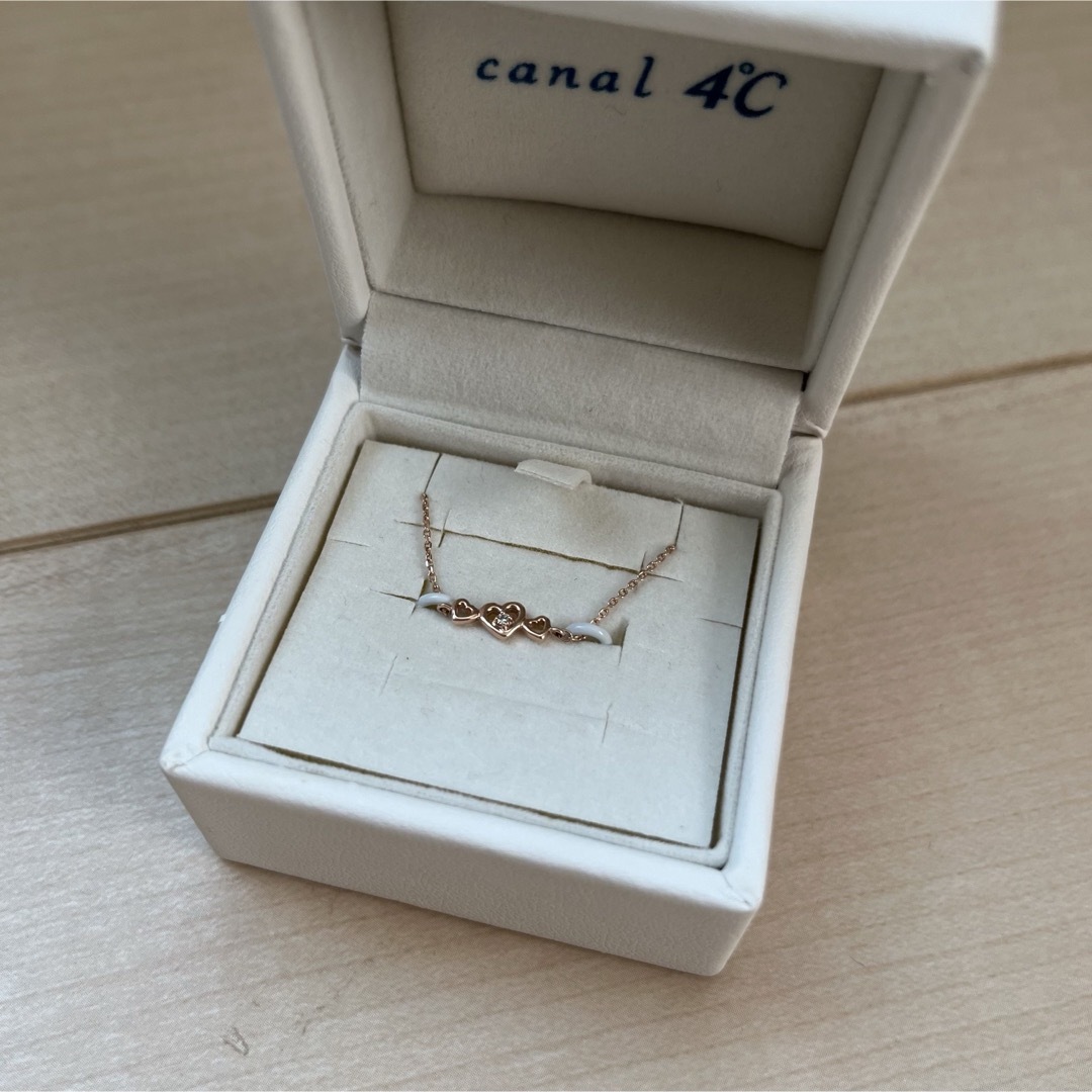 canal４℃(カナルヨンドシー)のcanal4℃ カナルヨンドシー K10ダイヤモンド ブレスレット レディースのアクセサリー(ブレスレット/バングル)の商品写真