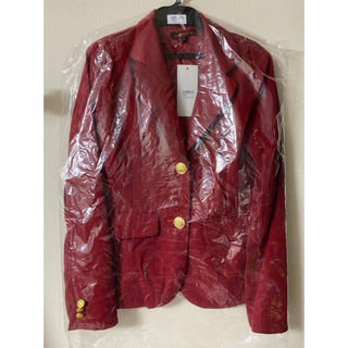 コスプレ用 ジャケット 赤 レッド Sサイズ(衣装)