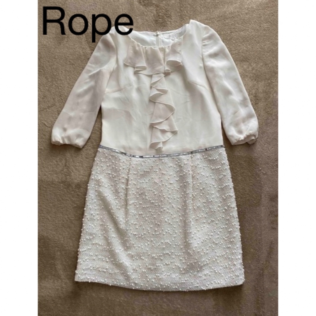 ROPE’(ロペ)のロペROPEワンピース　入学式　入園式　フォーマル レディースのワンピース(ひざ丈ワンピース)の商品写真