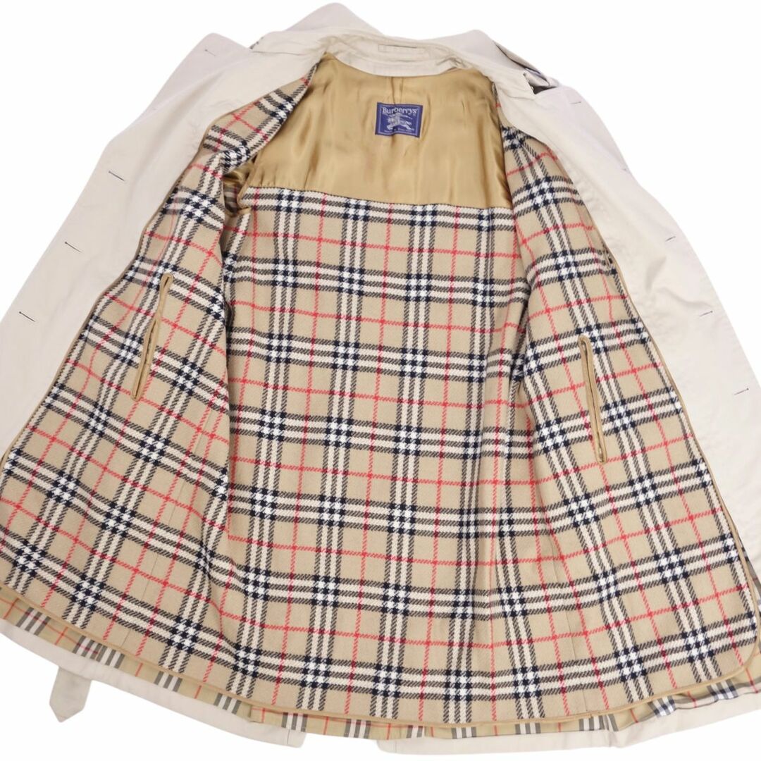 BURBERRY(バーバリー)の美品 Vintage バーバリー Burberrys コート トレンチコート 英国製 ライナー付き アウター メンズ 50(M相当) ベージュ メンズのジャケット/アウター(トレンチコート)の商品写真