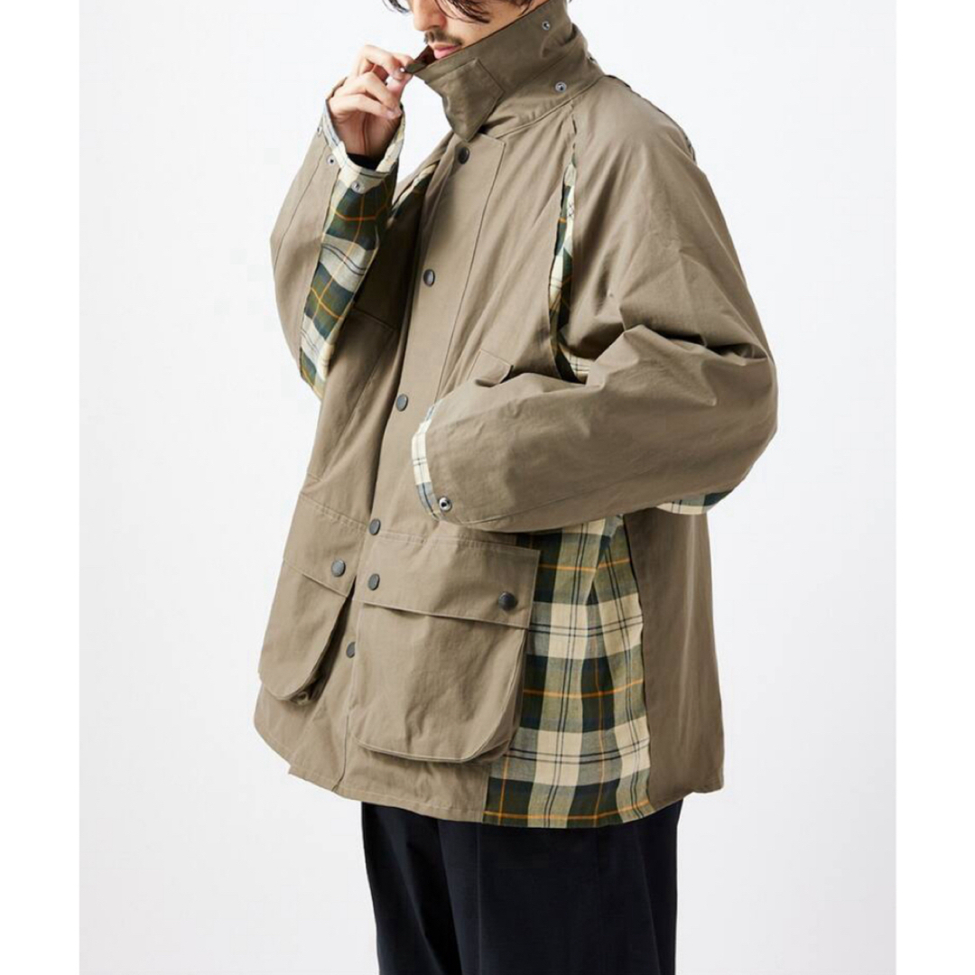 Barbour(バーブァー)の【BARBOUR×YOKE×JS】BROKEN BEAUFORTブルゾン メンズのジャケット/アウター(ブルゾン)の商品写真