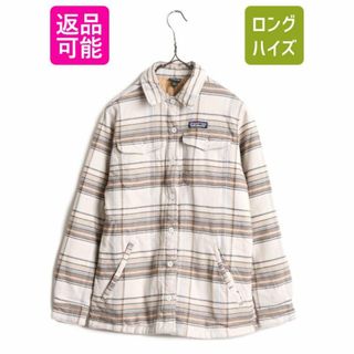 patagonia - 20年製 パタゴニア インサレーテッド フィヨルド フランネル ジャケット レディース XS / Patagonia ネルシャツ 中綿 チェック 長袖シャツ