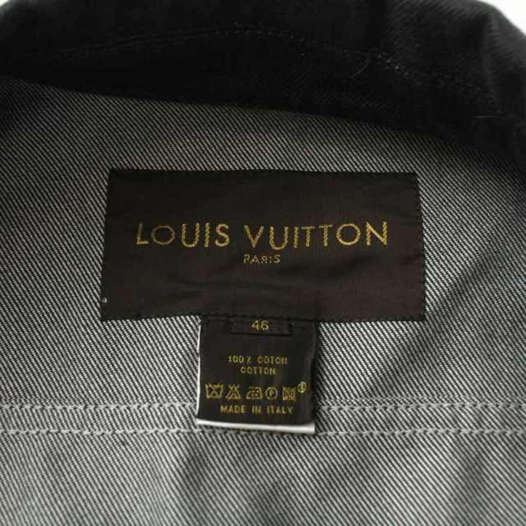 LOUIS VUITTON(ルイヴィトン)のLOUIS VUITTON 上下 デニムジャケット デニムパンツ ロゴ 46 M メンズのジャケット/アウター(Gジャン/デニムジャケット)の商品写真