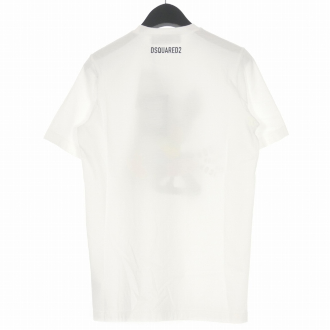 DSQUARED2(ディースクエアード)のディースクエアード 21AW ドッグプリント Tシャツ XXS ホワイト 白 レディースのトップス(Tシャツ(半袖/袖なし))の商品写真