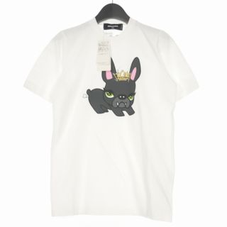 ディースクエアード(DSQUARED2)のディースクエアード 22SS ドッグプリント Tシャツ カットソー 半袖 XXS(Tシャツ(半袖/袖なし))