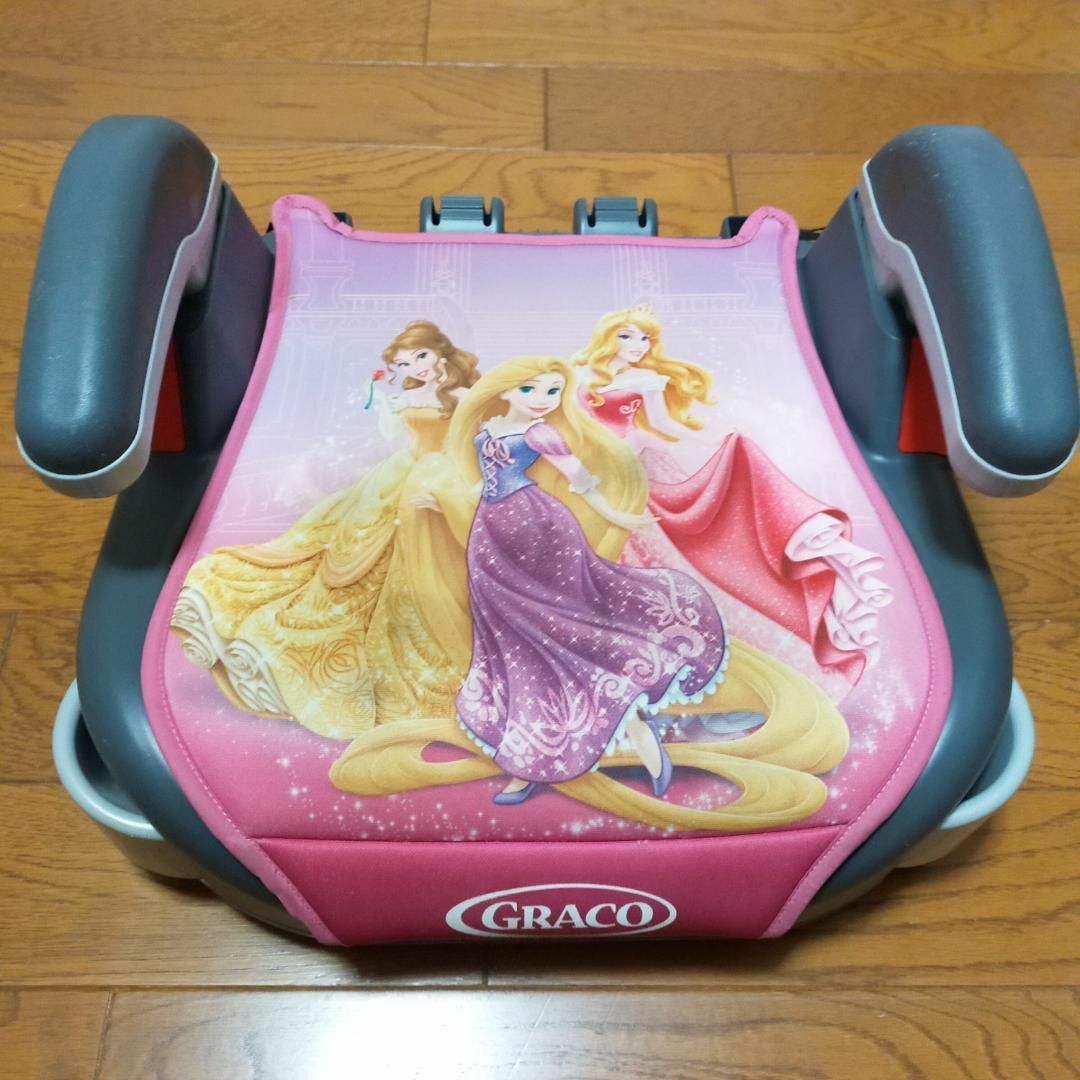 GRACO（グレコ）ジュニアシート　ディズニープリンセス キッズ/ベビー/マタニティの外出/移動用品(その他)の商品写真