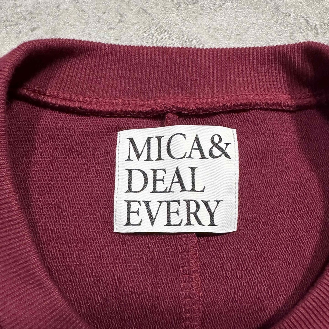 MICA&DEAL(マイカアンドディール)のMICA&DEAL スウェット レディースのトップス(トレーナー/スウェット)の商品写真