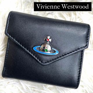 ヴィヴィアンウエストウッド(Vivienne Westwood)の⋟美品⋞ / ヴィヴィアンウエストウッド エマオーブコンパクトレターウォレット(財布)
