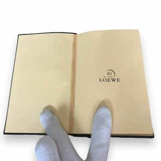 ロエベ(LOEWE)の非売品　LOEWE ロエベ　40周年記念　手帳　ノート　アナグラムロゴ型押し(手帳)