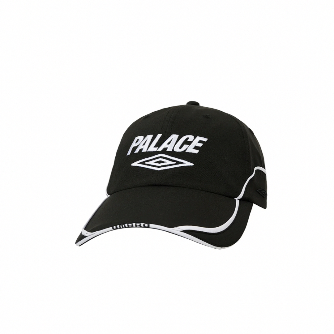 PALACE(パレス)のPALACE UMBRO 6-PANEL BLACK メンズの帽子(キャップ)の商品写真