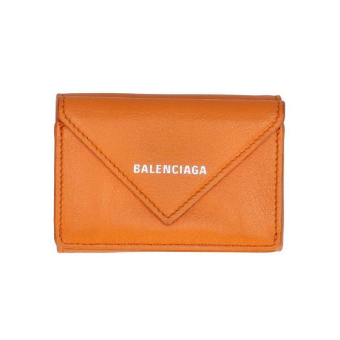 <br>BALENCIAGA バレンシアガ/ペーパーミニウォレット/391446/7506.X.203437/財布・小物/ABランク/09【中古】 レディースのファッション小物(財布)の商品写真