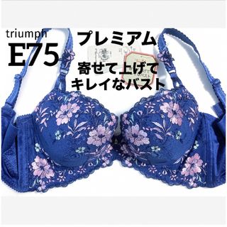 トリンプ(Triumph)の【新品タグ付】triumph／プレミアム・E75（定価¥7,700）(ブラ)