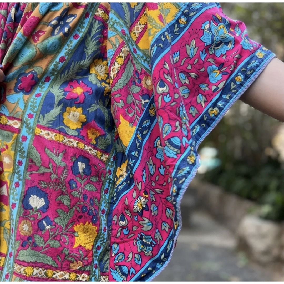 Santa Monica(サンタモニカ)の【5/6までSALE】vintage indian cotton dress レディースのワンピース(ロングワンピース/マキシワンピース)の商品写真