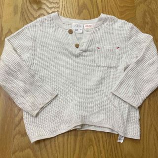 ZARA KIDS - ZARA ベビー　キッズ　ワッフル　トップス　86