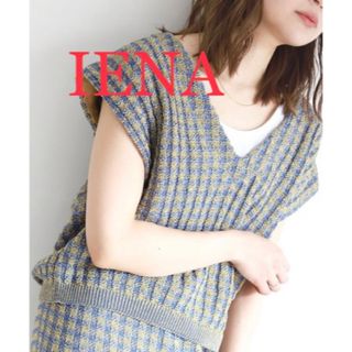 スローブイエナ(SLOBE IENA)の【超美品】IENA SLOBE  春夏ニット  トップス(ニット/セーター)