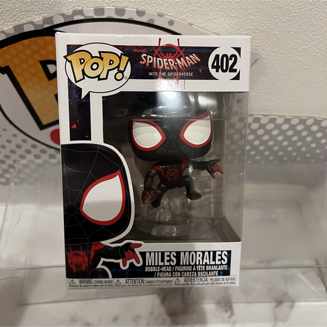 MARVEL(マーベル)の廃盤レアFUNKO POP! スパイダーマン：スパイダーバース　マイルス エンタメ/ホビーのフィギュア(アメコミ)の商品写真