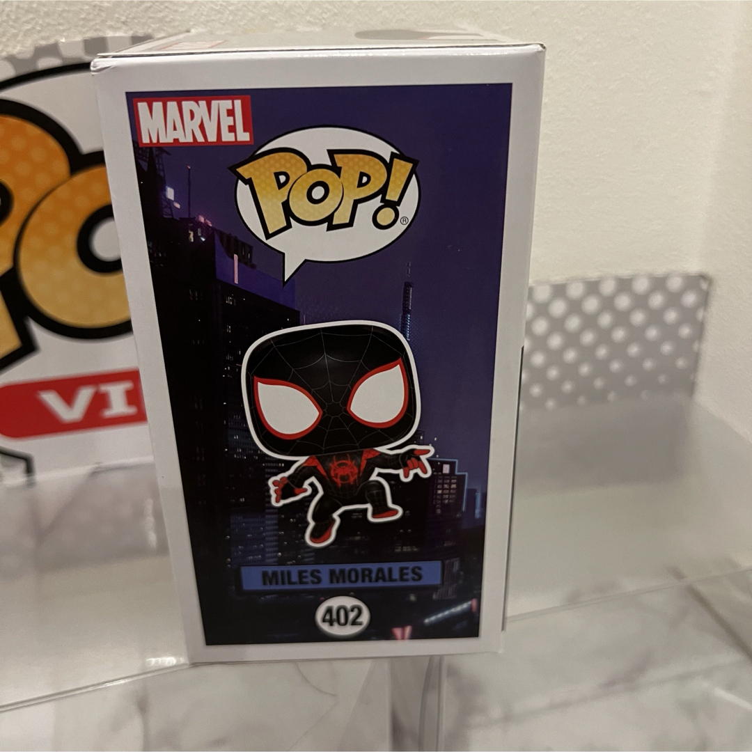 MARVEL(マーベル)の廃盤レアFUNKO POP! スパイダーマン：スパイダーバース　マイルス エンタメ/ホビーのフィギュア(アメコミ)の商品写真