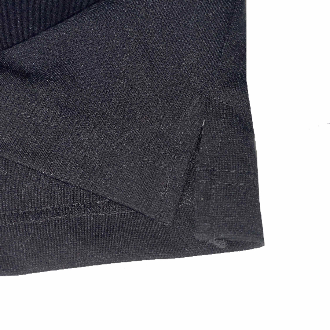 AZUL by moussy(アズールバイマウジー)の【AZULbymoussy】アズール ブラック ポイント刺繍 TシャツS レディースのトップス(Tシャツ(半袖/袖なし))の商品写真