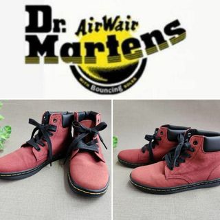 ドクターマーチン(Dr.Martens)のドクターマーチン 希少  アンクルブーツ  ブルゴーニュ キャンバス(スニーカー)