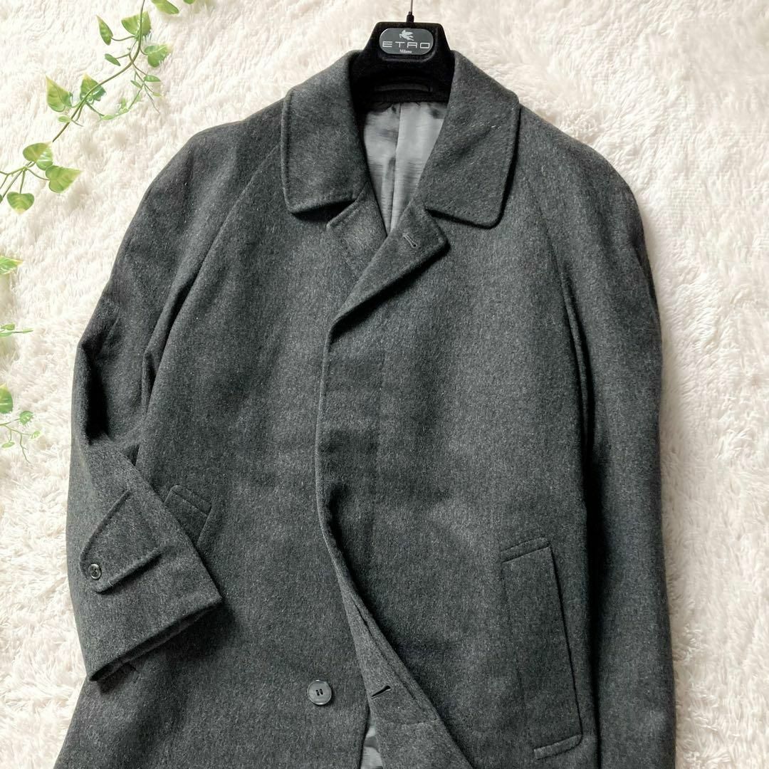LANCEL - 繊維の宝石 カシミヤ ランセル LANCEL 比翼仕立て LANCEL - 繊維の宝石 カシミヤ ランセル LANCEL 比翼仕立て