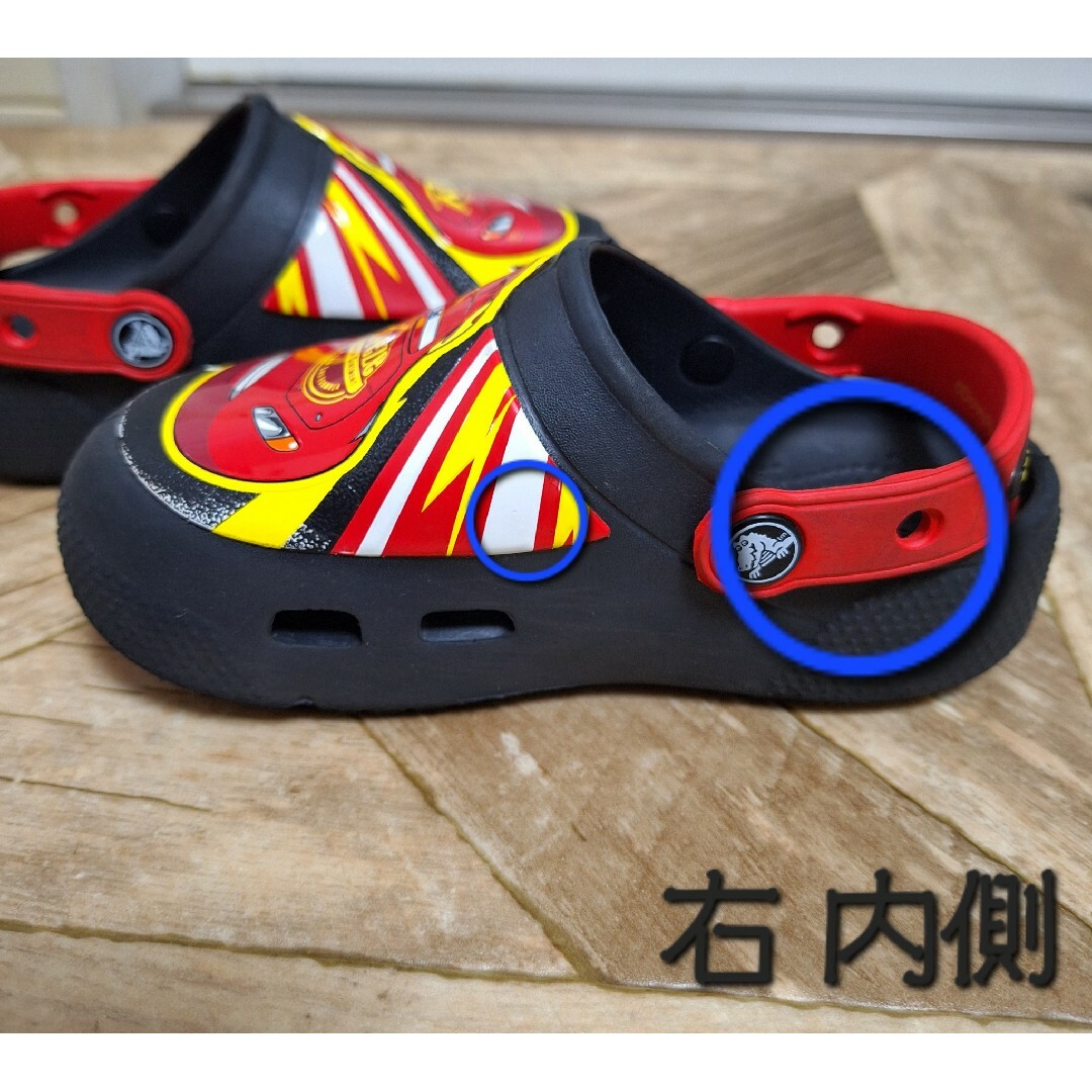 crocs(クロックス)のカーズ　クロックス　サンダル キッズ/ベビー/マタニティのキッズ靴/シューズ(15cm~)(サンダル)の商品写真