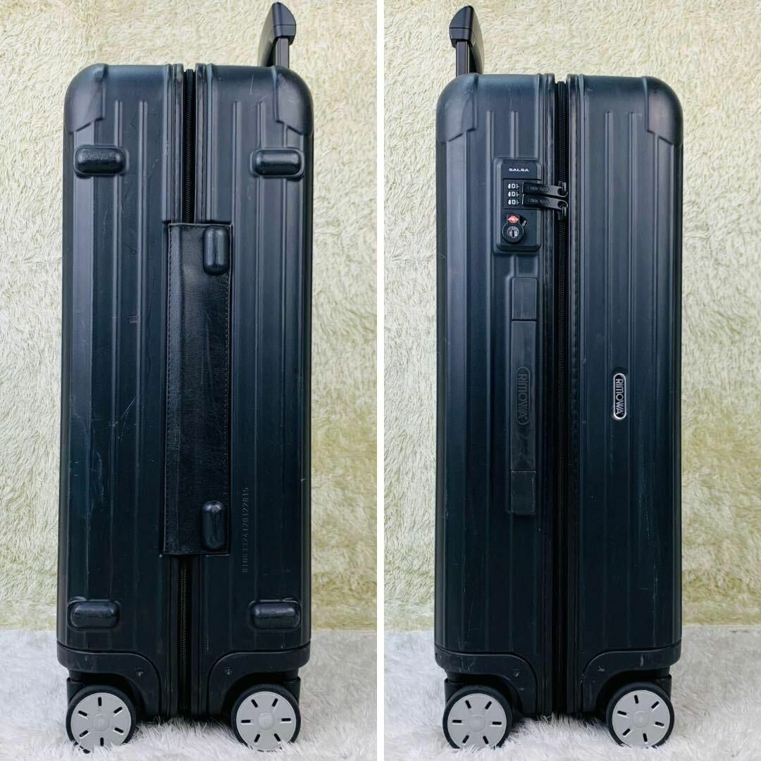 人気モデル✨リモワ サルサ 58L 4輪 MW TSAロック マットブラック 人気モデル✨リモワ サルサ 58L 4輪 MW TSAロック マットブラック