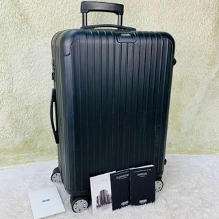 リモワ(RIMOWA)の人気モデル✨リモワ サルサ 58L 4輪 MW TSAロック マットブラック(トラベルバッグ/スーツケース)