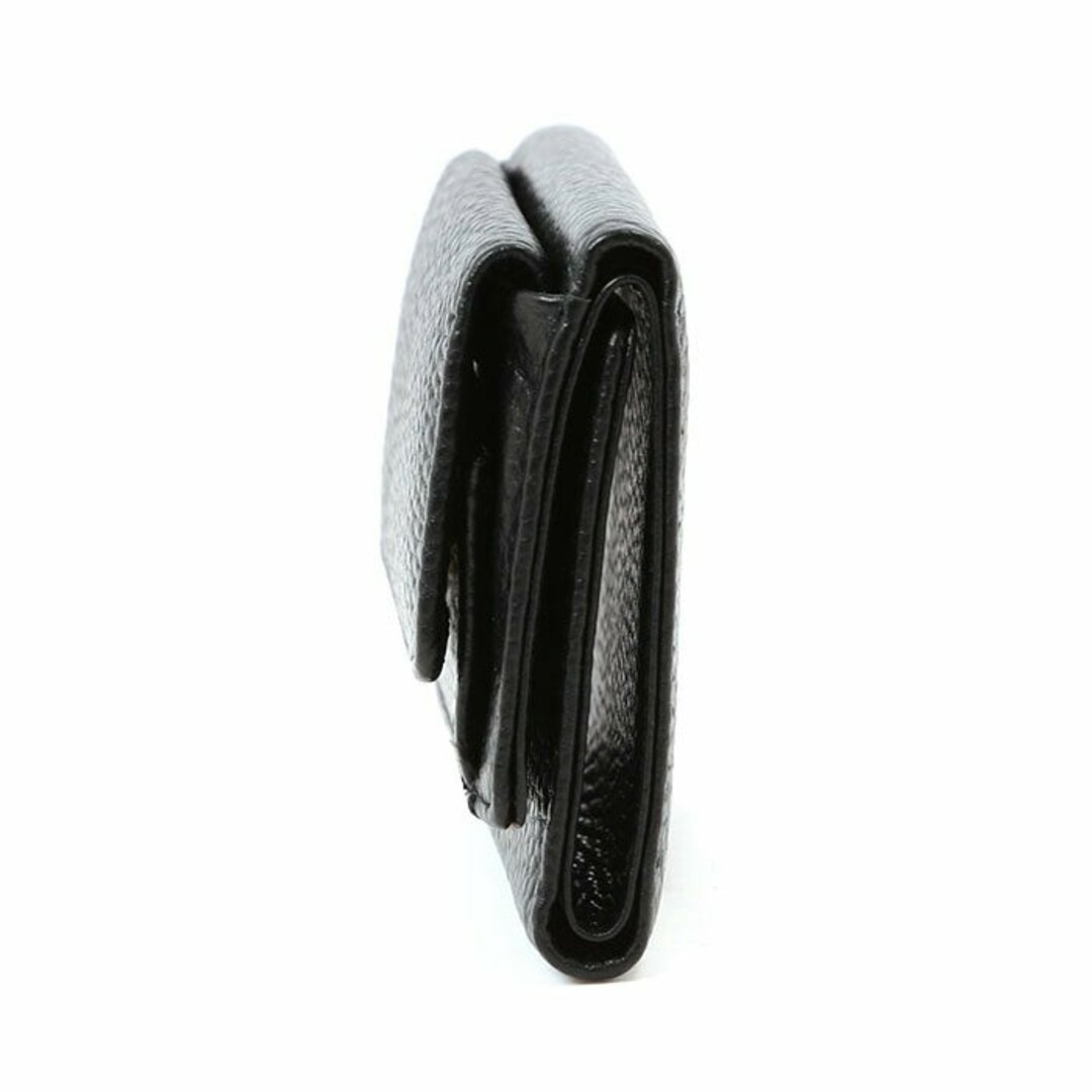 三つ折財布 ミニウォレット ブラック コンパクト 軽量 便利 お洒落 レディースのファッション小物(財布)の商品写真