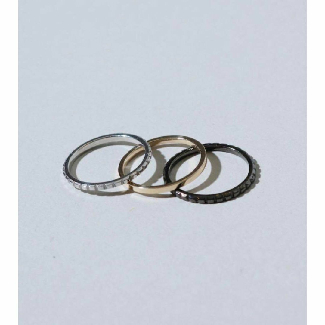 ✨美品✨OX JEWELRY Three Color Triple Ring メンズのアクセサリー(リング(指輪))の商品写真