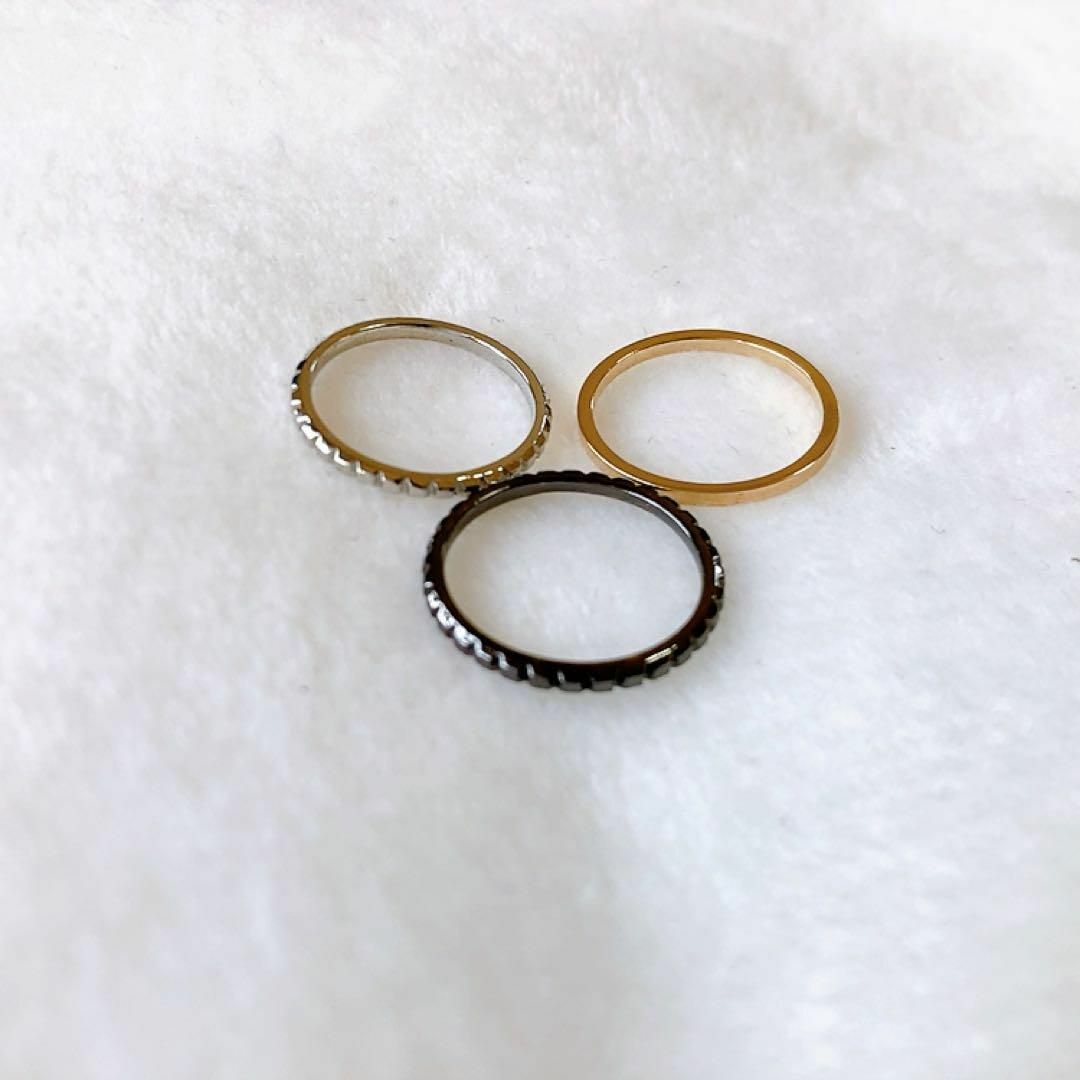 ✨美品✨OX JEWELRY Three Color Triple Ring メンズのアクセサリー(リング(指輪))の商品写真