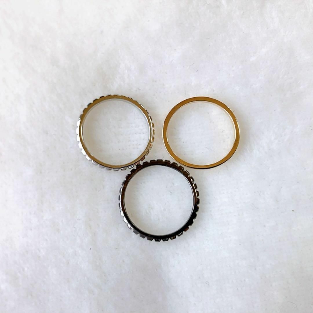 ✨美品✨OX JEWELRY Three Color Triple Ring メンズのアクセサリー(リング(指輪))の商品写真