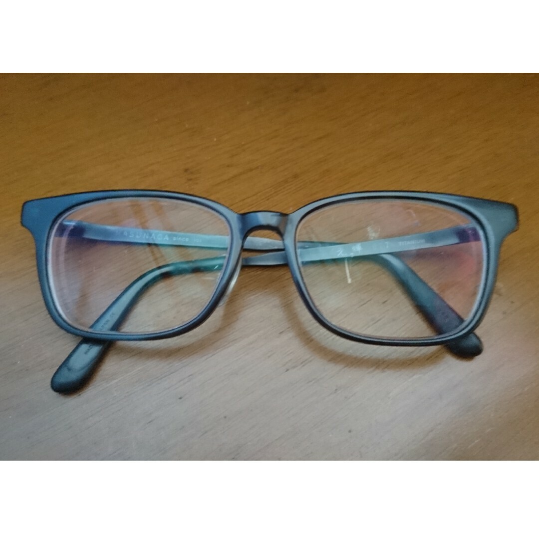 増永眼鏡 光輝 077 チタン メガネ メンズのファッション小物(サングラス/メガネ)の商品写真