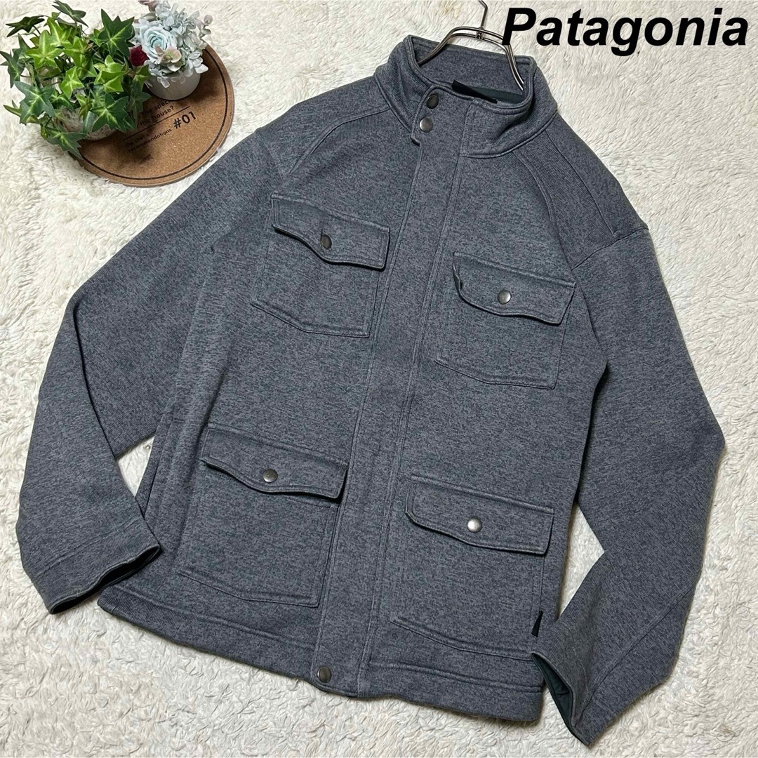 patagonia(パタゴニア)の美品　patagonia パタゴニア　ベタージャケット　グレー　M 送料無料 メンズのジャケット/アウター(ブルゾン)の商品写真