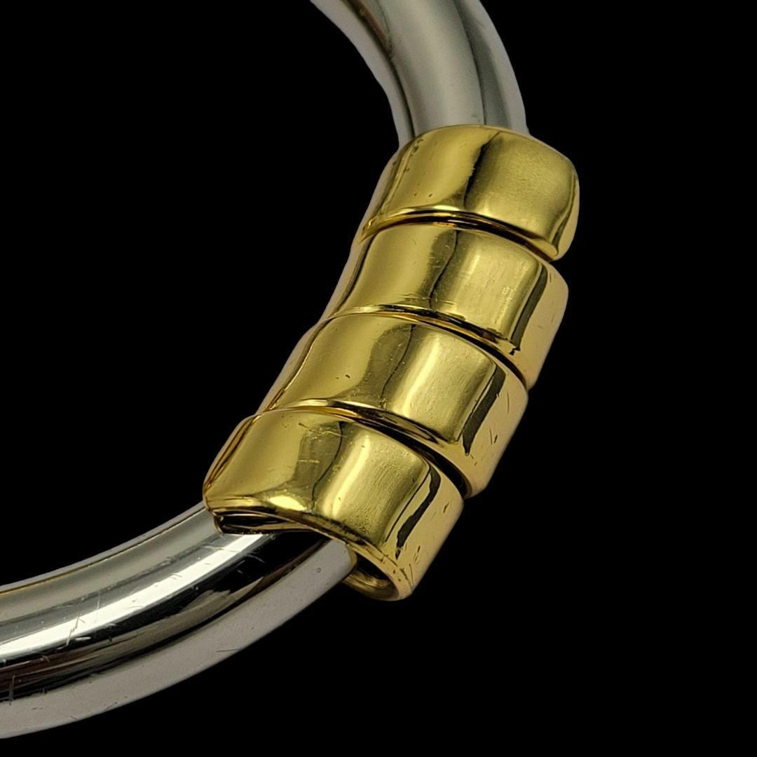【希少】LOEWE ヴィンテージ バングル 極太 シルバー ゴールド 【希少】LOEWE ヴィンテージ バングル 極太 シルバー ゴールド