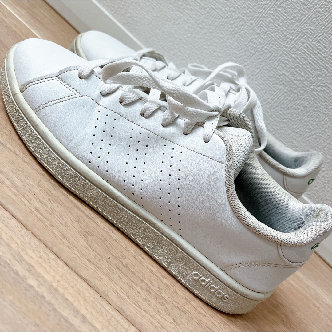 adidas(アディダス)の【美品】 adidas スニーカー 25.5cm アドバンコート レディースの靴/シューズ(スニーカー)の商品写真