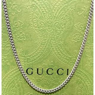 グッチ(Gucci)の正規品 グッチ 喜平チェーンネックレス シルバー925(50cm/刻印なし(ネックレス)