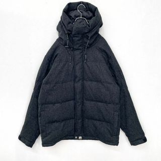 A BATHING APE - 美品　A BATHING APE　肉厚　ウール素材　ダウンジャケット　XL相当