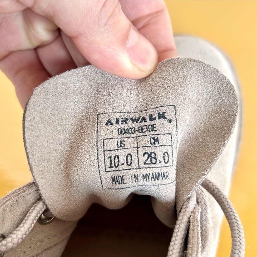AIRWALK(エアウォーク)のAIR WALK シャークソール デザートブーツ 復刻版 28.0cm メンズの靴/シューズ(ブーツ)の商品写真