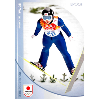 エポック(EPOCH)の伊藤有希 スキー レギュラーカード EPOCH 2024 TEAM JAPAN(スポーツ選手)